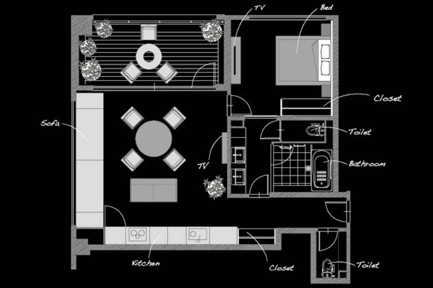 PREMIUM SUITE with Terrace